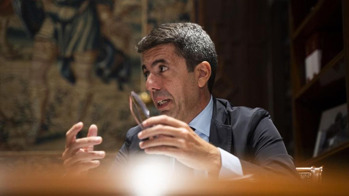 El 'president' de la Generalitat, Carlos Mazón, en una imagen de archivo
