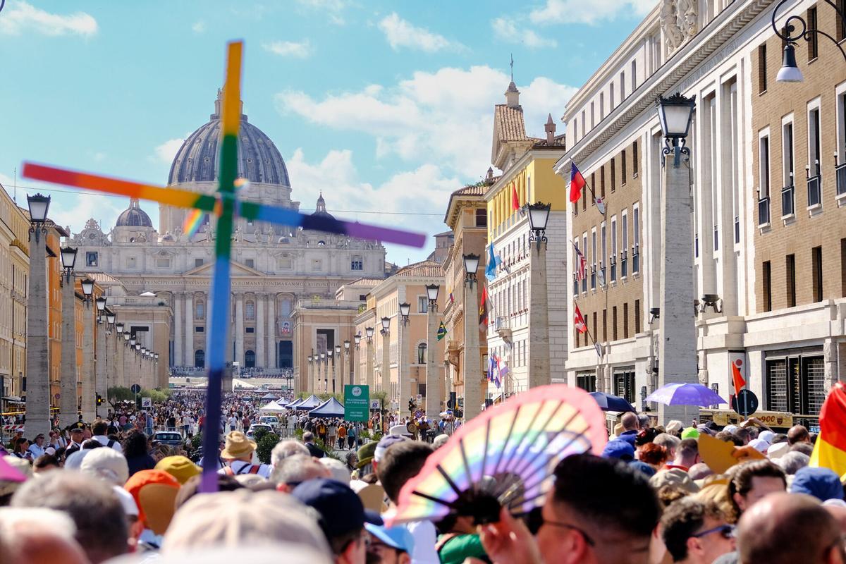 Católicos LGTBIQ+, este sábado en el Vaticano.