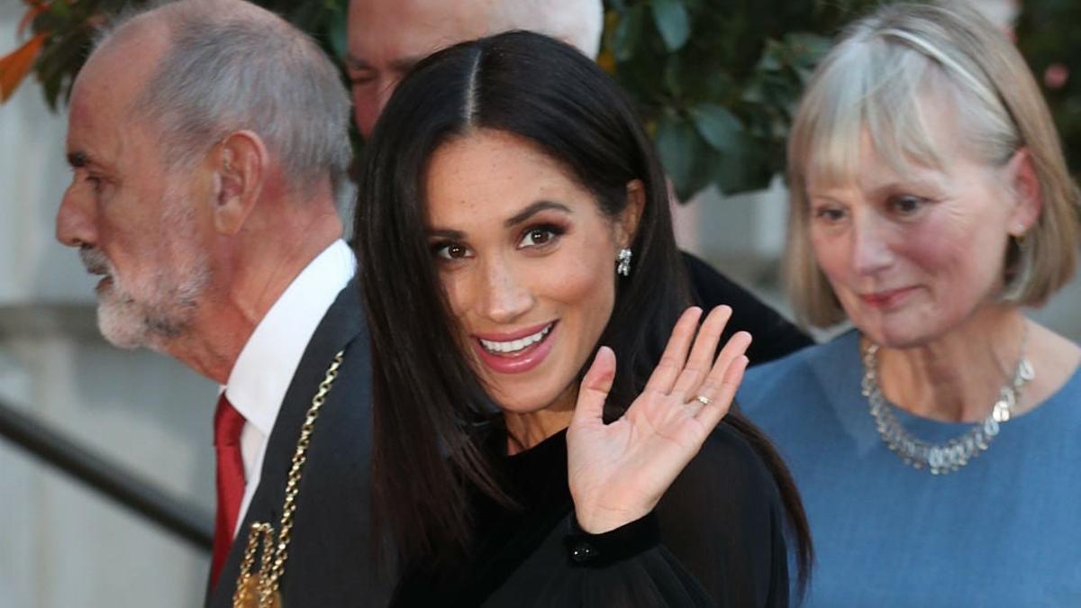 Meghan Markle en el día de estreno de su agenda en solitario