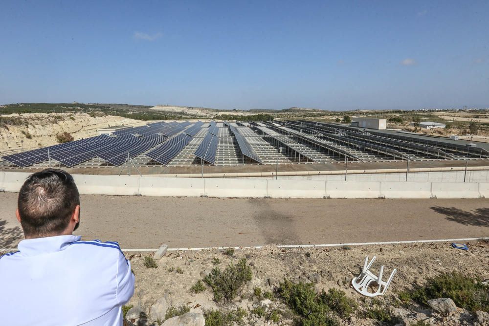 El nuevo depósito del Taibilla para abastecer a la provincia se ubicará junto a este que ya funciona en Jacarilla