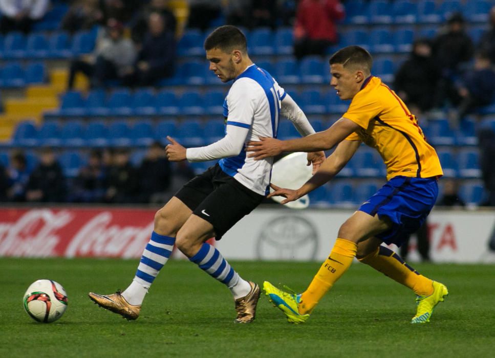 Hércules 0 - Barcelona B 2