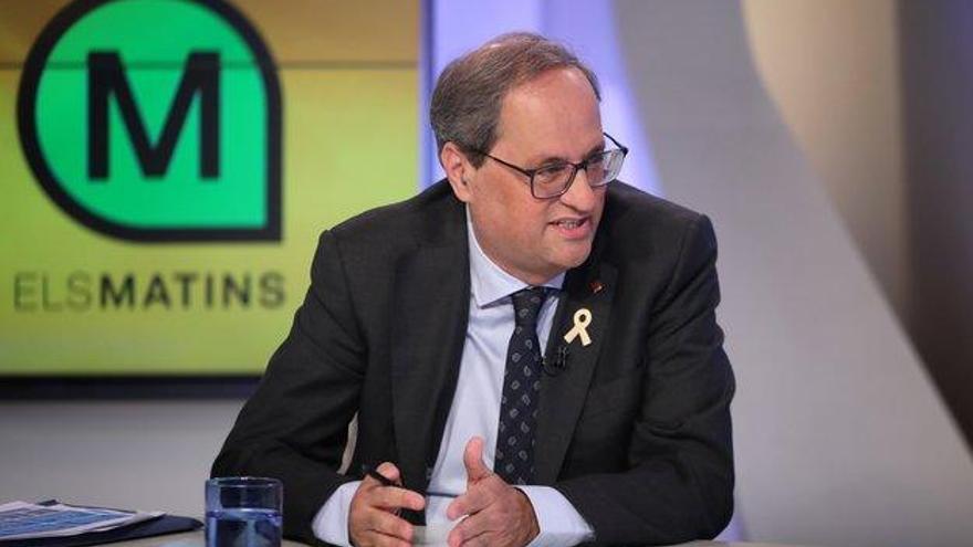 Quim Torra pide a Pedro Sánchez una reunión &quot;urgente&quot; por los presos