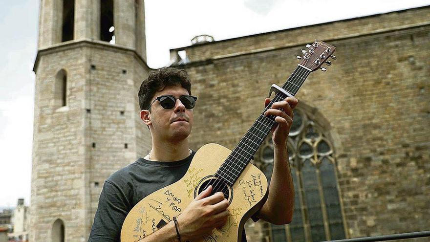 Alfred García, ayer en Barcelona.