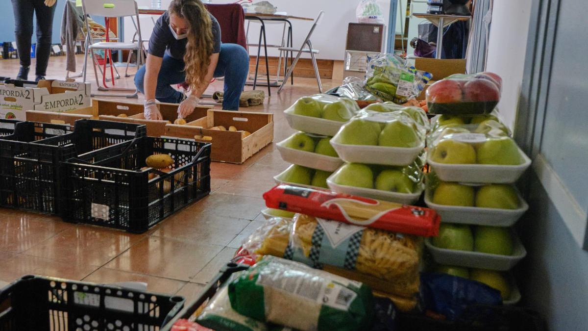 La Xarxa fa entrega d&#039;alimentació i productes bàsics des de l&#039;inici de la pandèmia