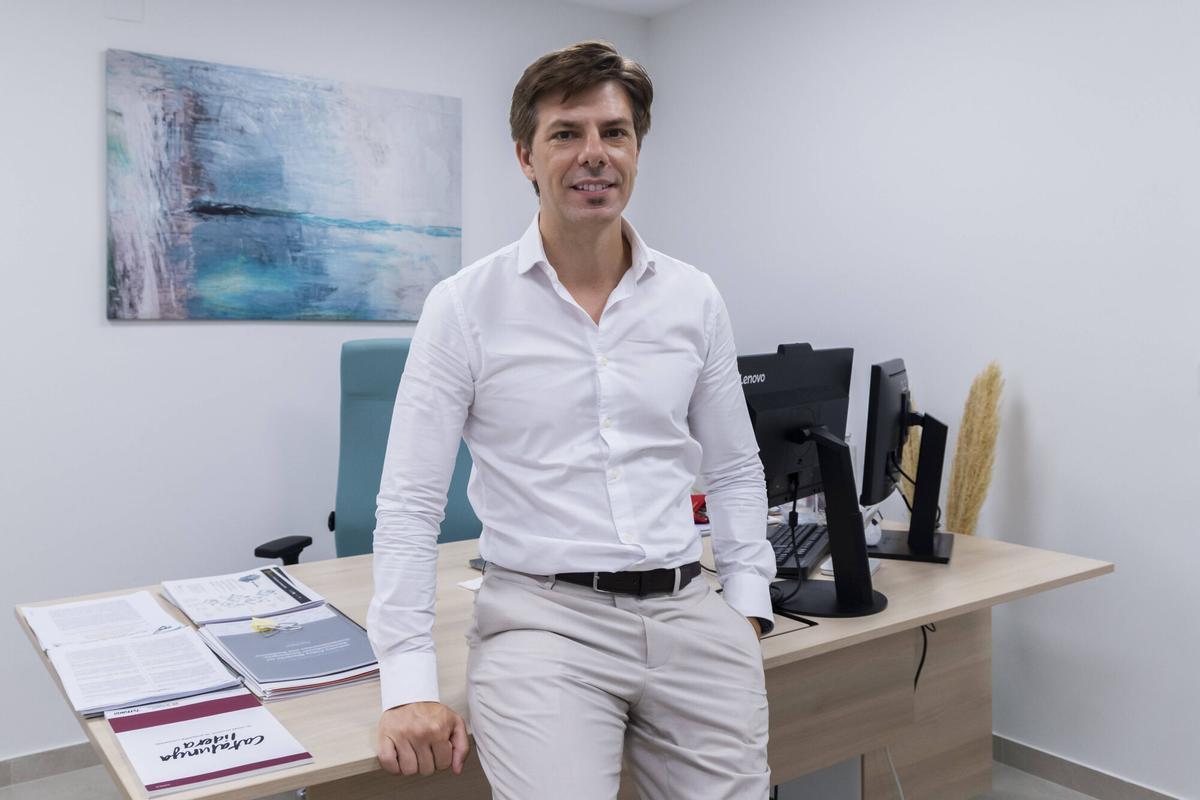 Valencia. VLC. El director general de ciencia de la Generalitat Valenciana Rafael Sebastián Aguilar