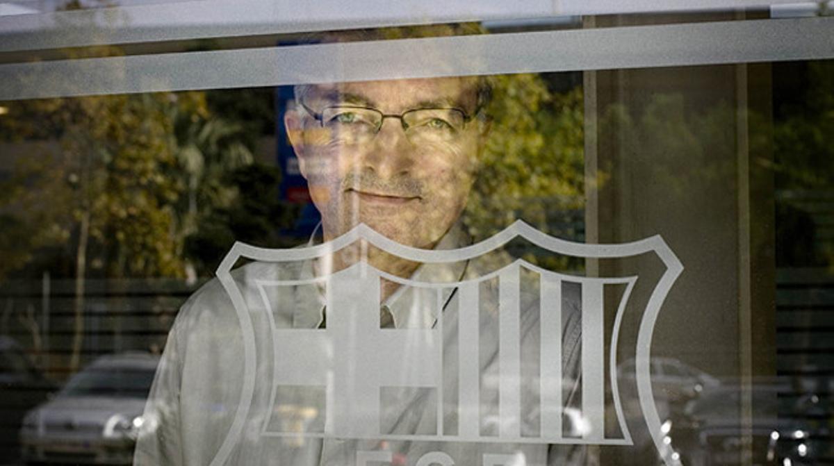 Joan ’Chichi’ Creus, a les oficines del Barça Joan ’Chichi’ Creus, a les oficines del Barça