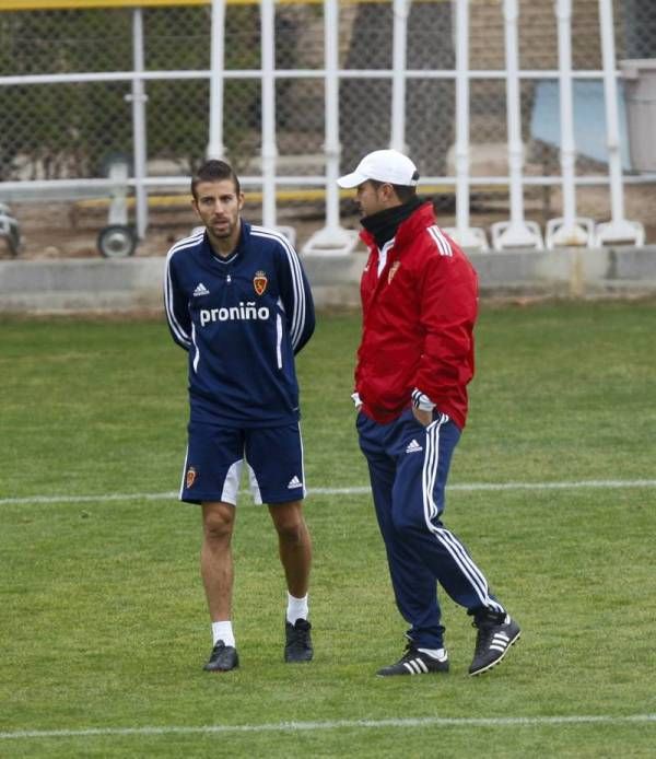 Entrenamiento del miércoles del Real Zaragoza