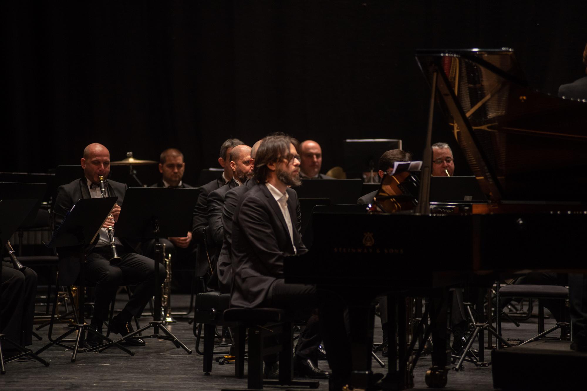 Concierto de la Banda Municipal en el Teatro Colón de A Coruña