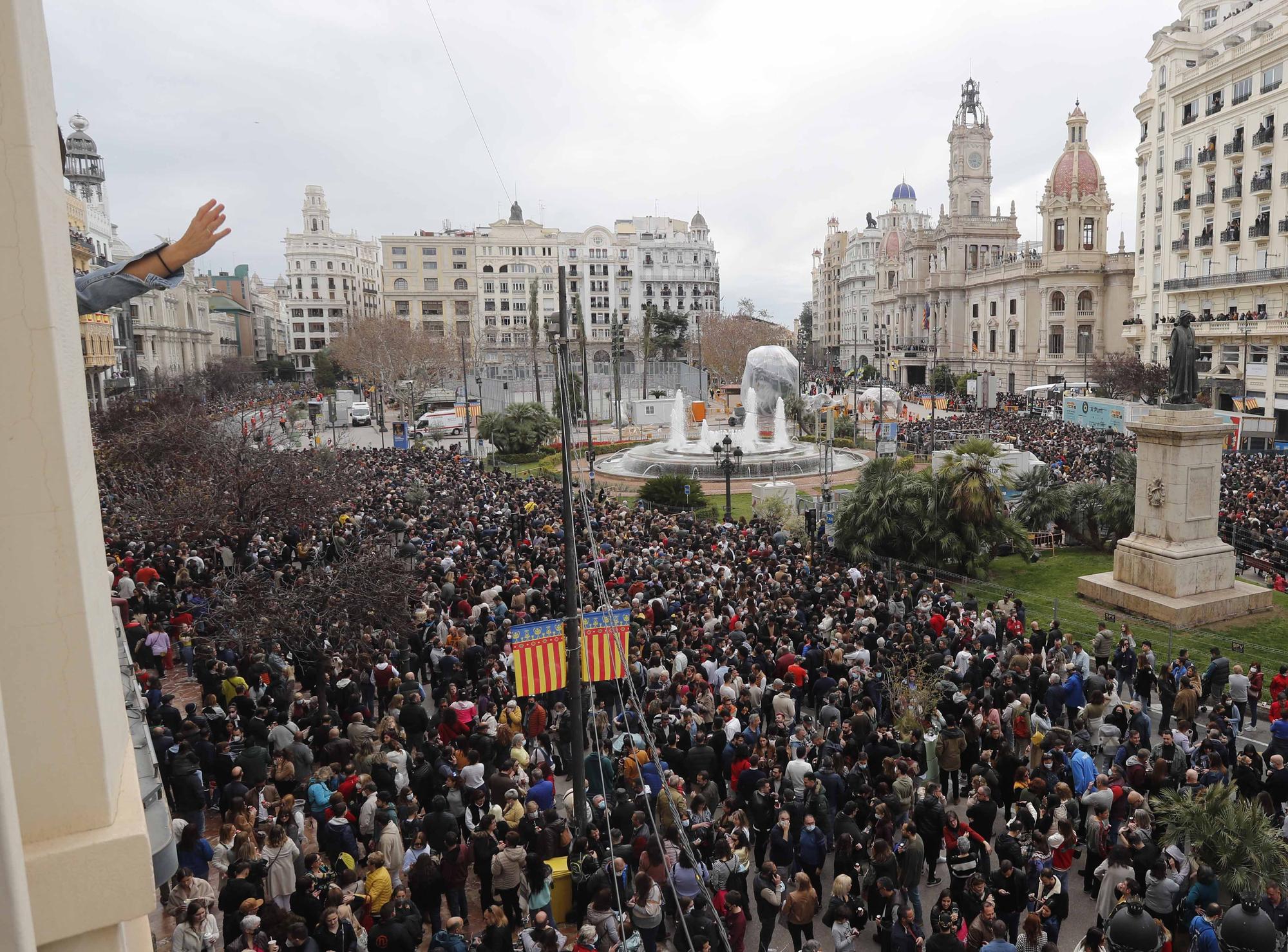 Las mejores imágenes del balcón de SUPER desde la mascletà