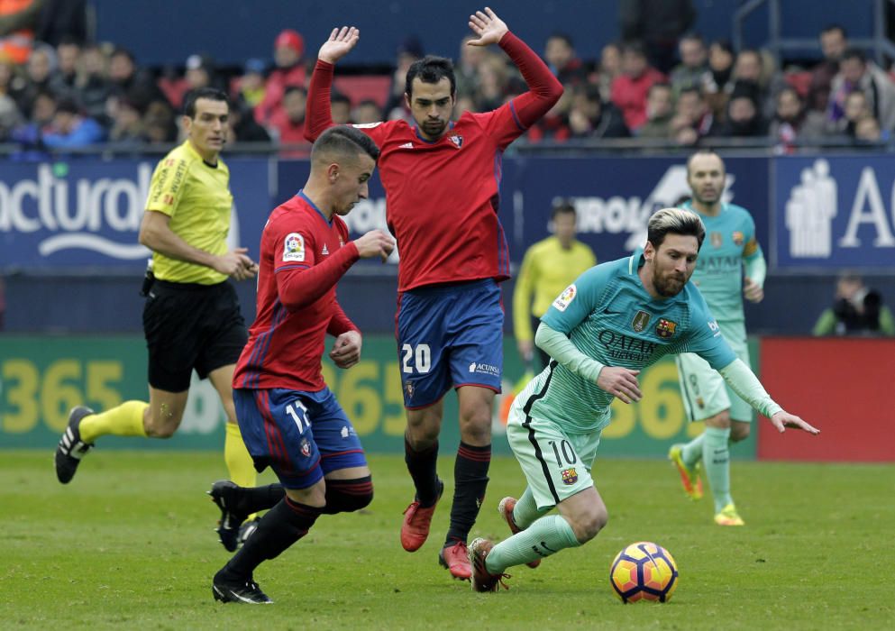 Liga: Osasuna - Barcelona