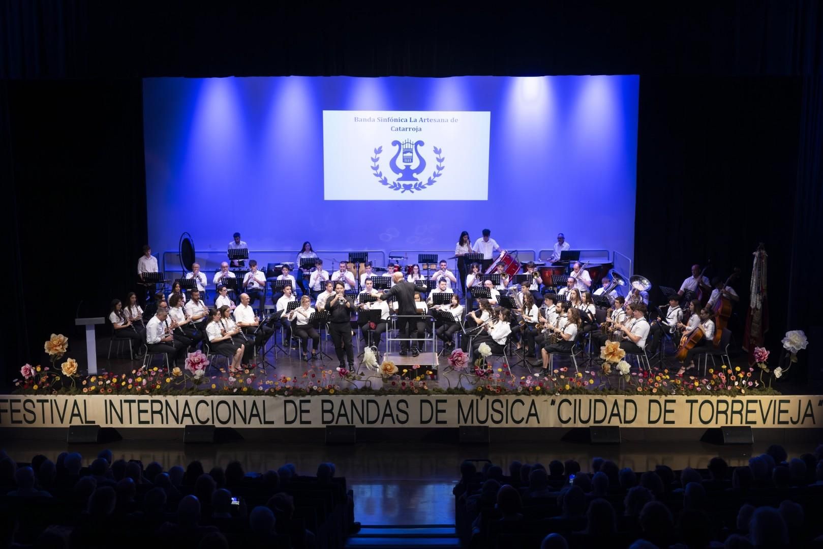 Las bandas de música de Paiporta y Catarroja, protagonistas del Festival Internacional de Bandas Ciudad de Torrevieja