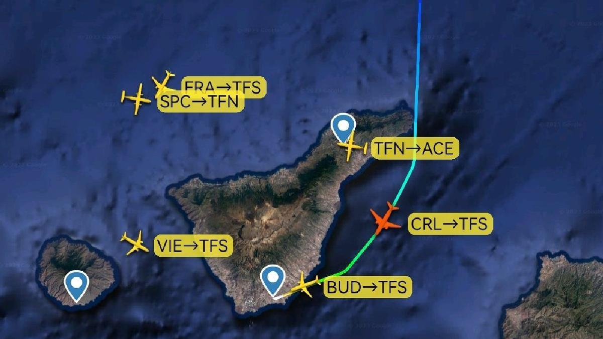 Aterrizaje de emergencia en Tenerife Sur por un pasajero con problemas de salud
