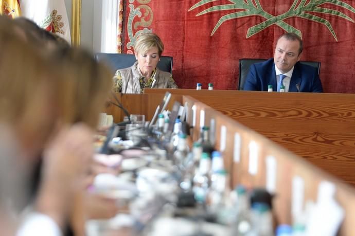 Las Palmas de Gran Canaria.  Pleno del ayuntamiento.  | 28/02/2020 | Fotógrafo: José Carlos Guerra