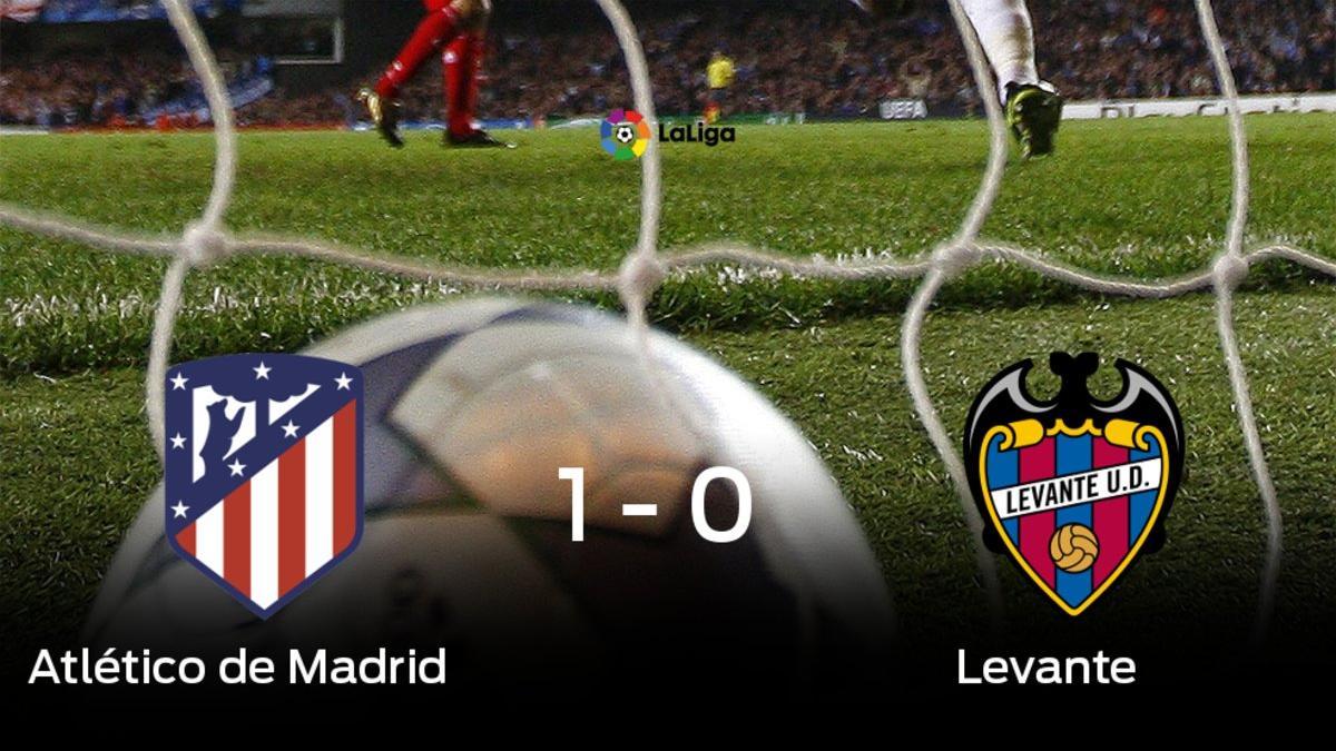 Resultado y resumen Atlético de Madrid - Levante 1 - 0