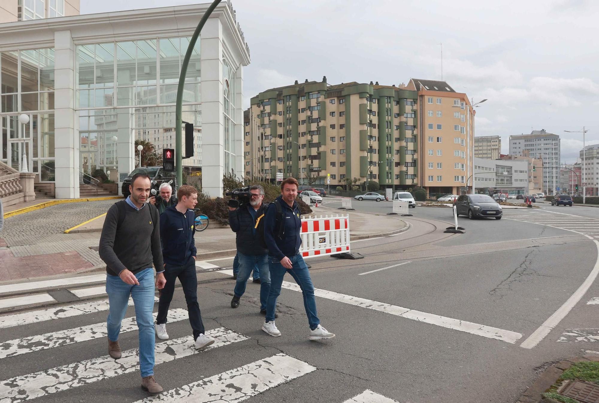 Jonas Vingegaard, en A Coruña para la contrarreloj que abre O Gran Camiño