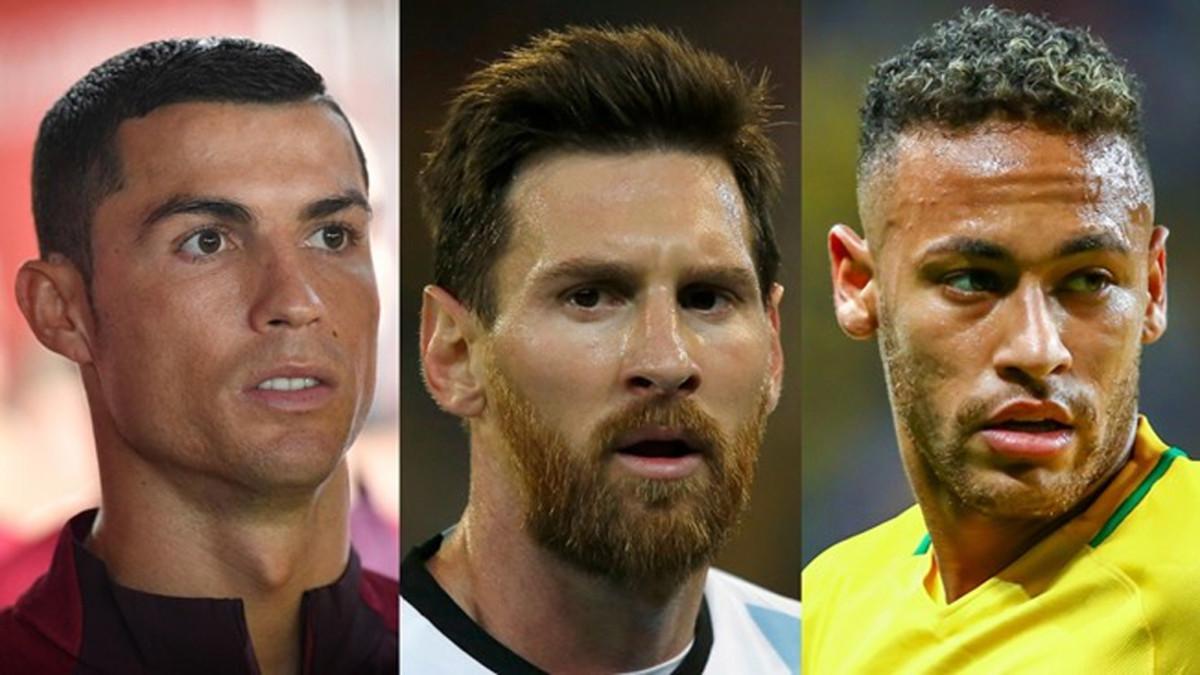 Cristiano Ronaldo, Leo Messi y Neymar Junior, finalistas al The Best FIFA