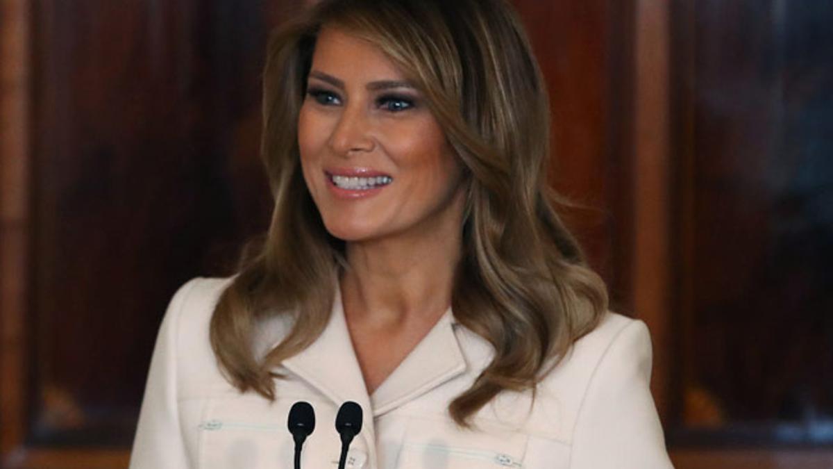 El discurso de Melania Trump durante el almuerzo con las esposas de los gobernadores