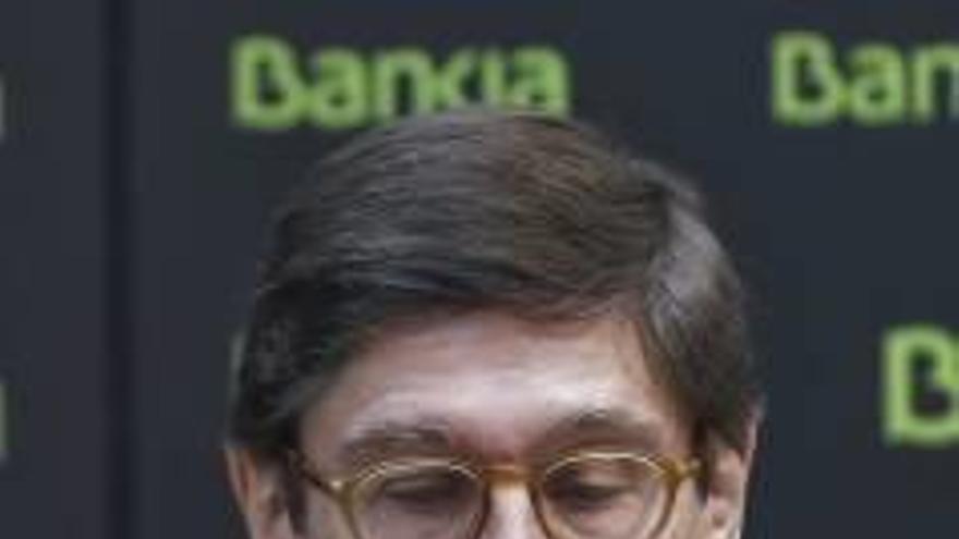 Bankia crece un 2,3 % en depósitos y fondos al lograr 22.030 millones