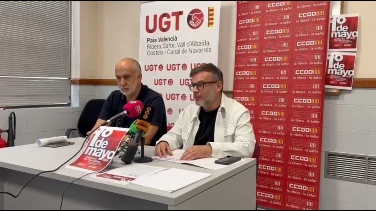 Los sindicatos exigen la regularización de migrantes en la Ribera ante la falta de mano de obra en el campo y la construcción