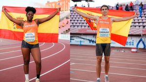 Andrea Njimi Tankeu y Ander Garaiar destrozan barreras