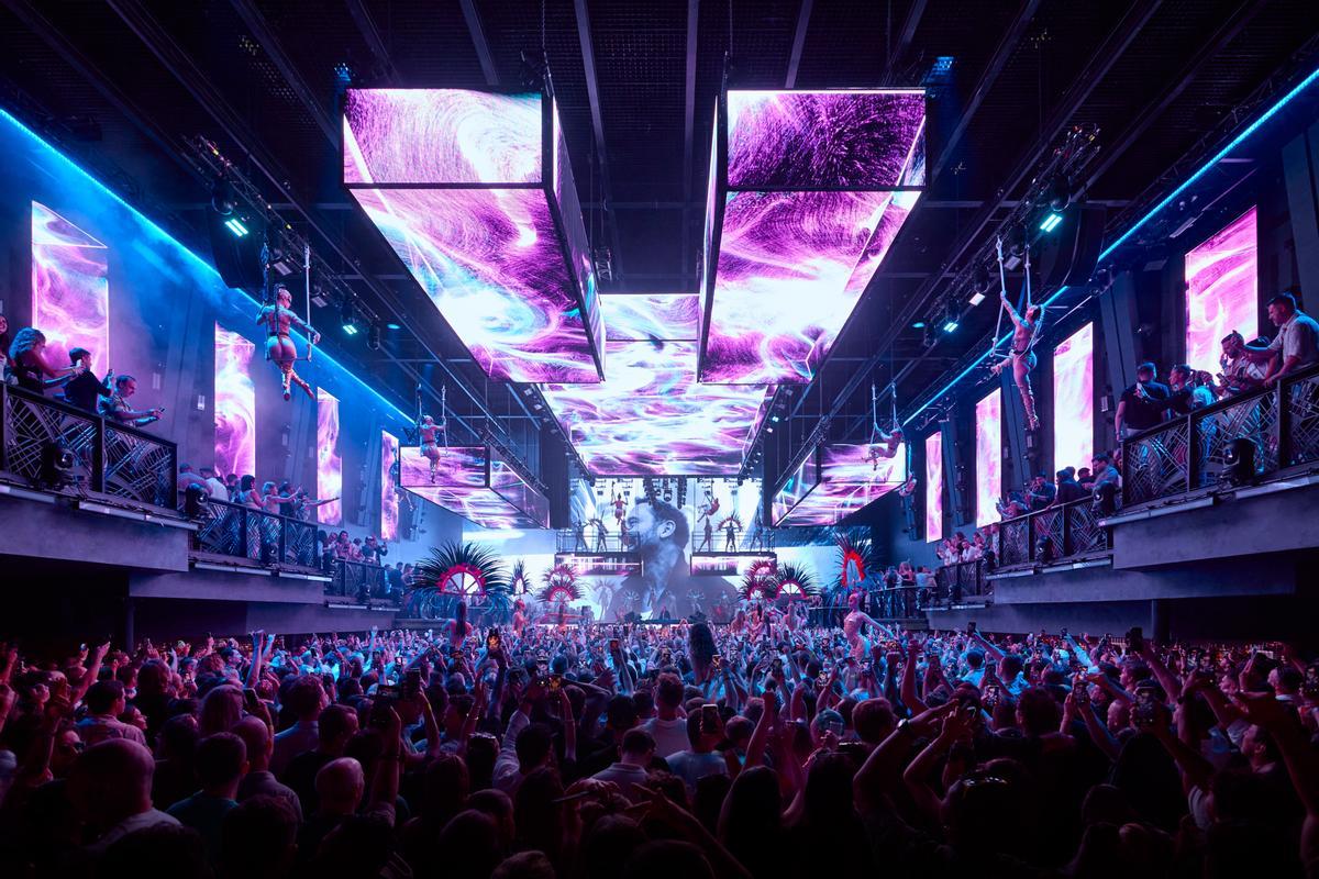Imagen del 'opening' de la fiesta de David Guetta en [UNVRS] la pasada temporada.