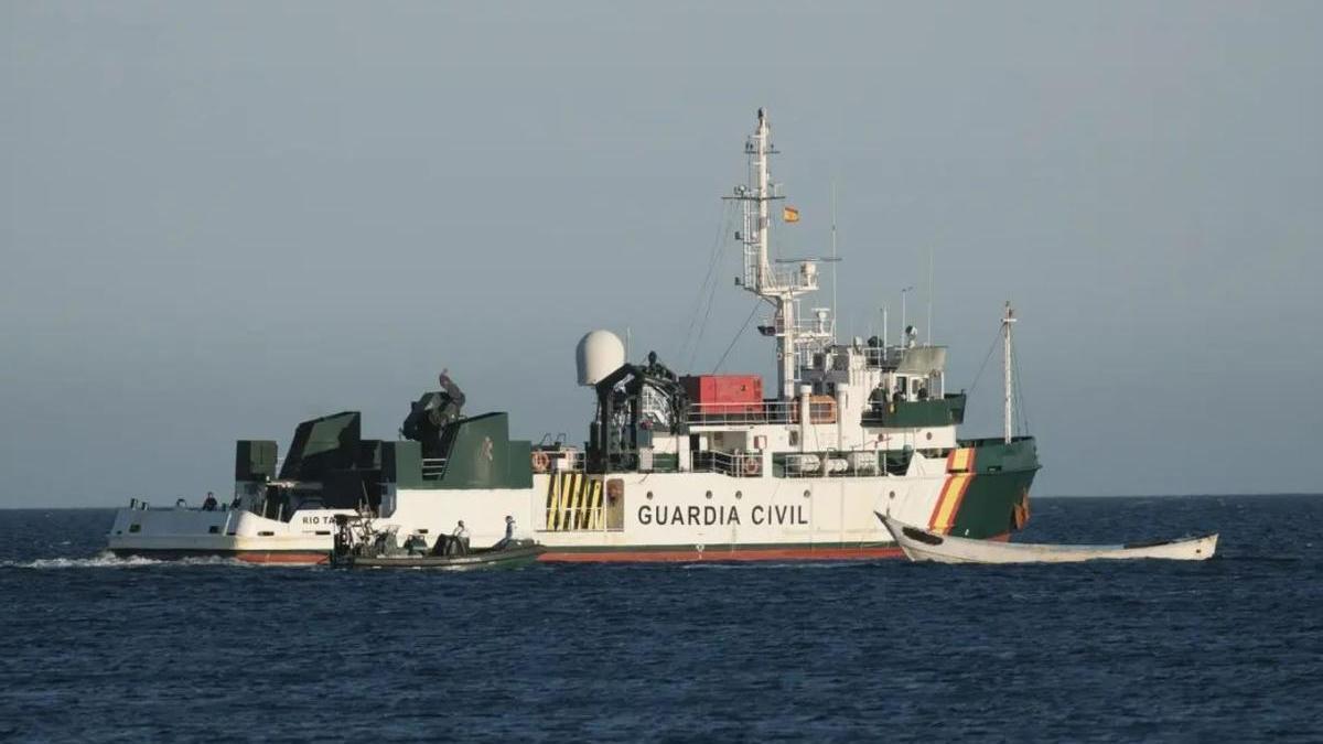 Una patrullera de la Guardia Civil.