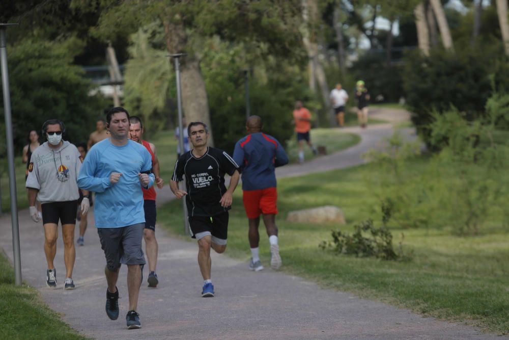 Desescalada de deportistas