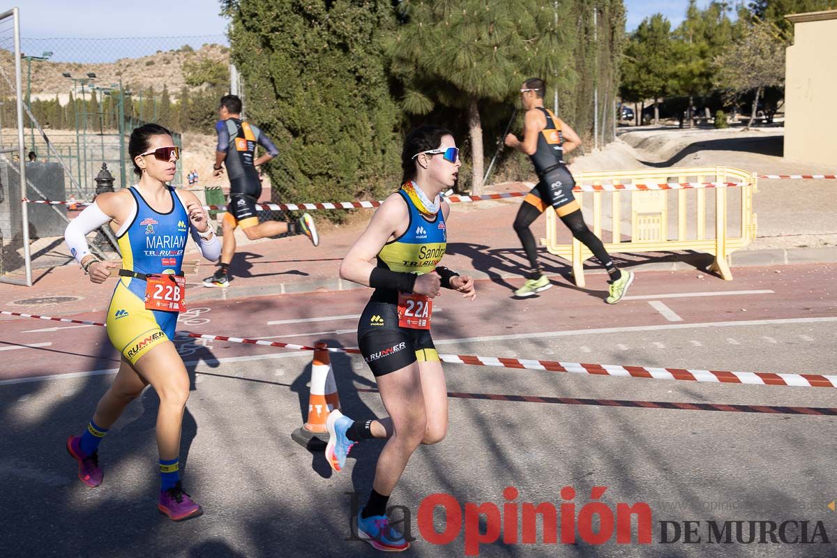 Campeonato Regional de Duatlón por relevos Súper Sprint en Calasparra (carrera a pie)