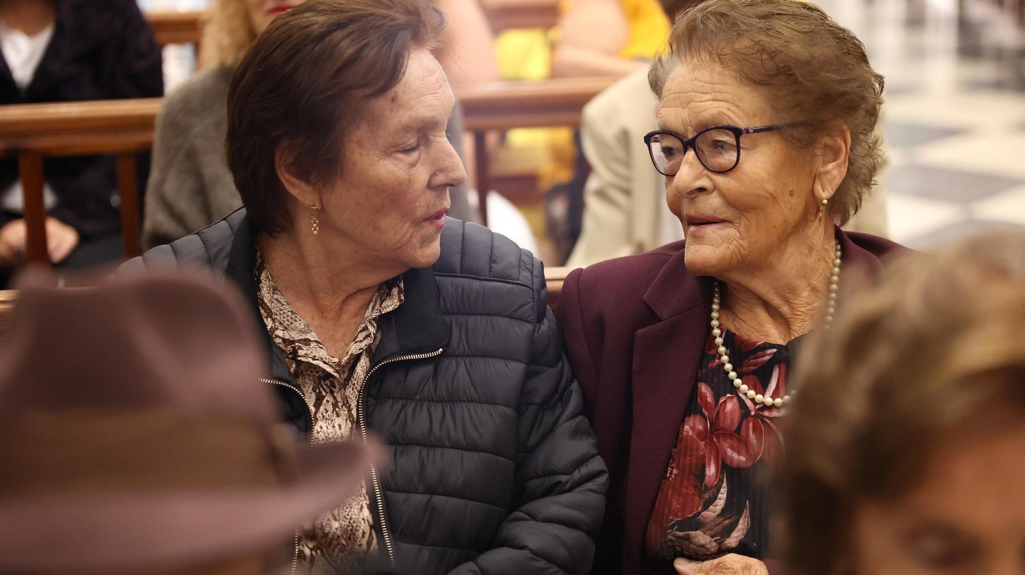 Homenaje a las personas mayores de 90 años en Valleseco