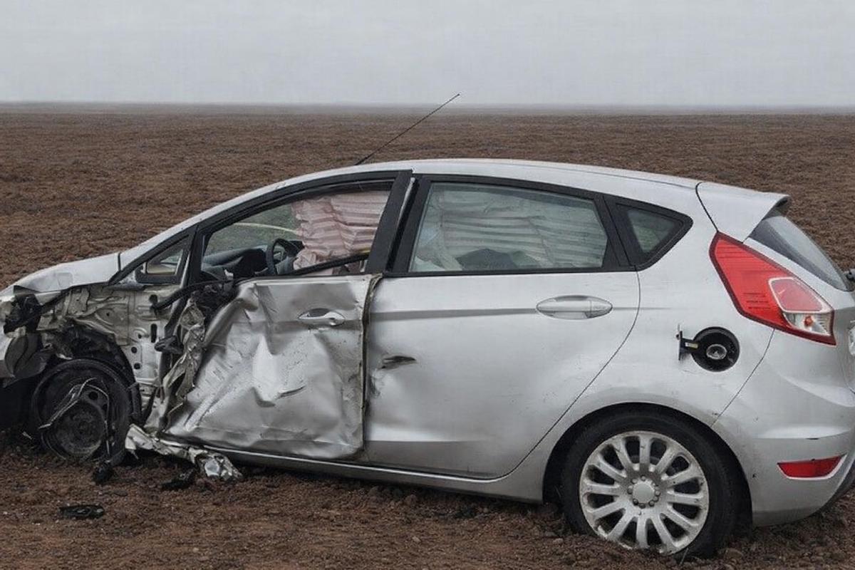 Estado del vehículo tras el siniestro.