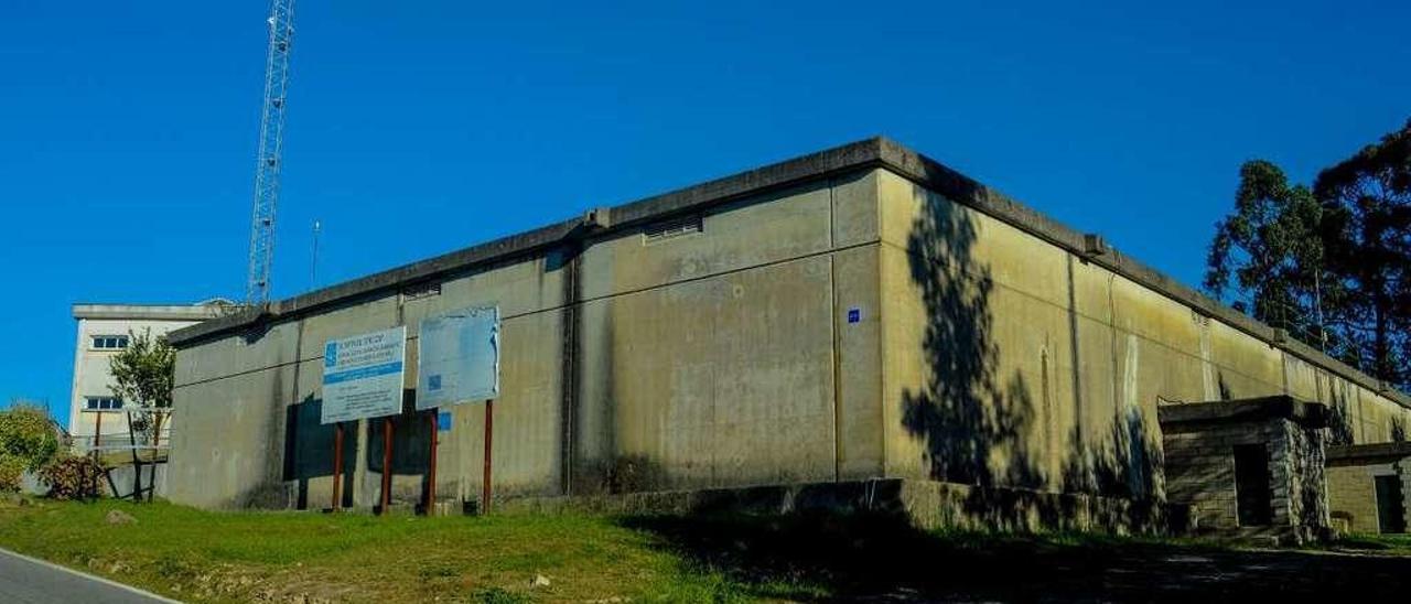 Estación de Tratamento de Auga Potable (ETAP) de Treviscoso, en Vilanova de Arousa. // Iñaki Abella