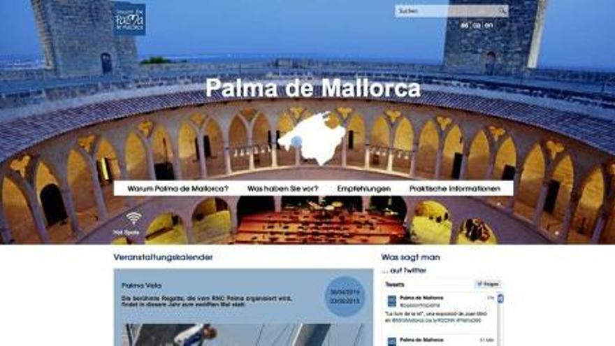 Kann sich sehen lassen: Der neue touristische Internetauftritt der Stadt Palma