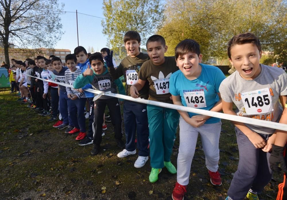 Centenares de escolares toman la Illa das Escultur