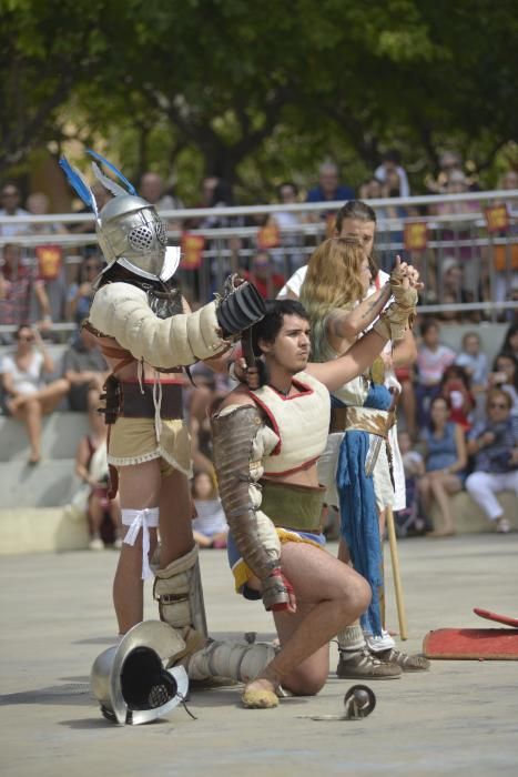 Carthagineses y Romanos: monera gladiatori