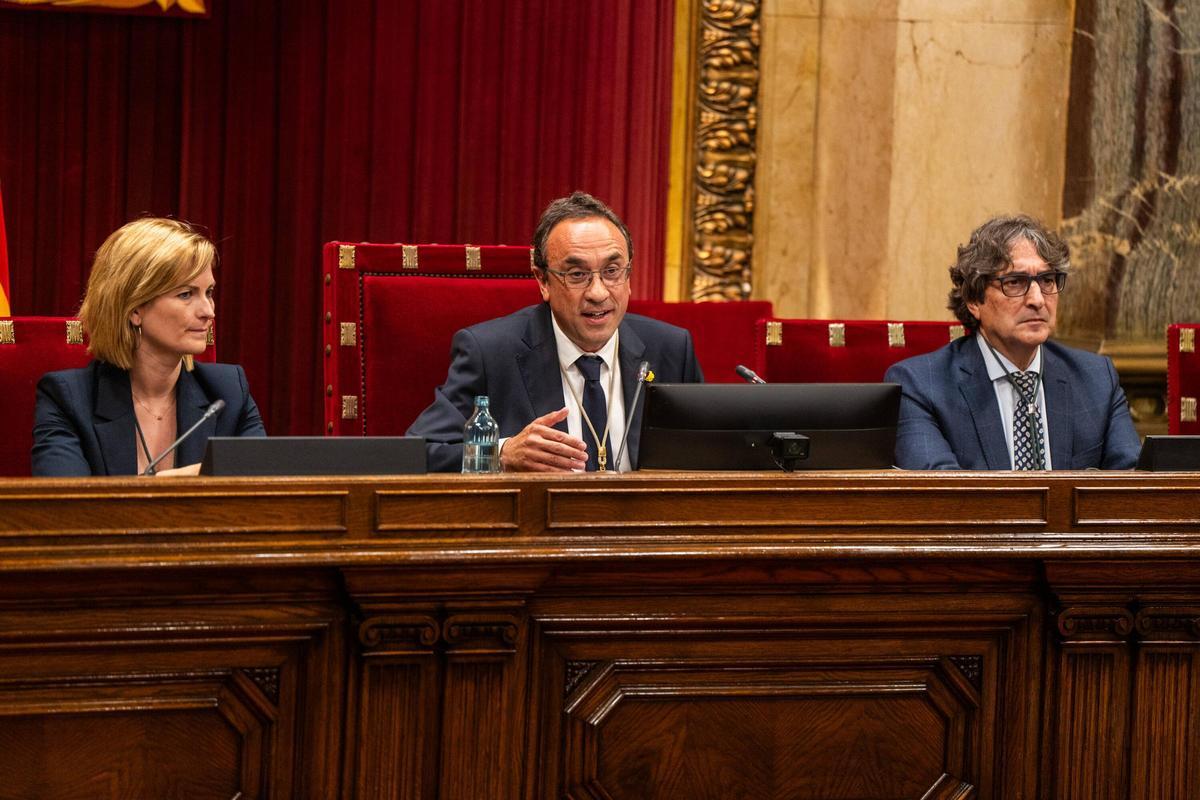 Pleno de constitución del Parlament de Catalunya tras elecciones del 12M