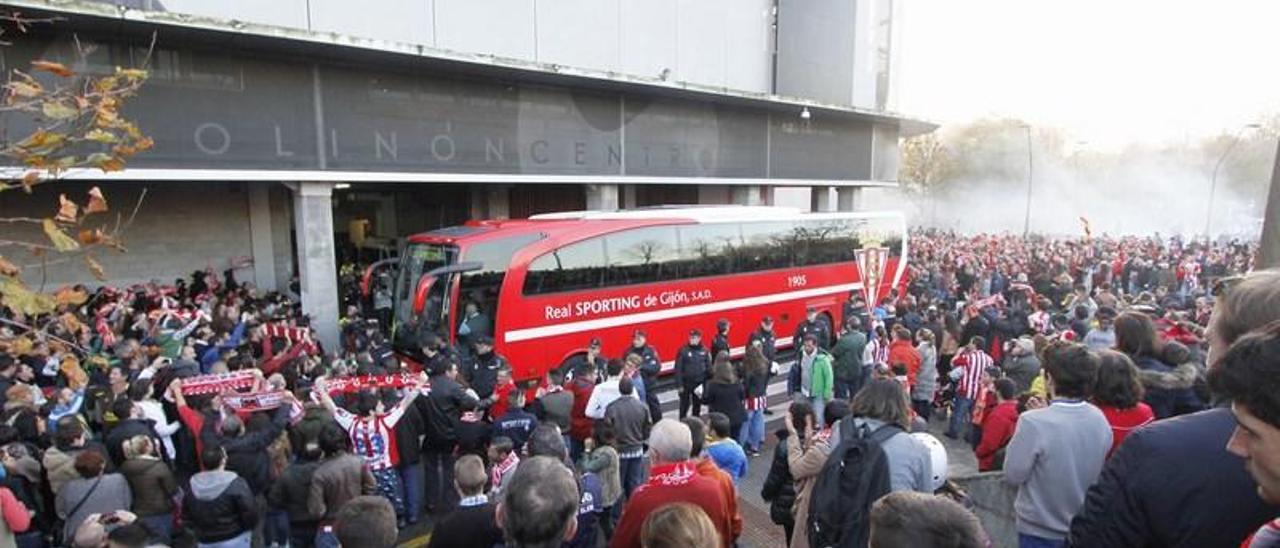 El Sporting enciende la caldera