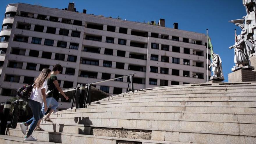 La plaza de la Rosaleda quedará a la misma rasante que las calles que la circundan