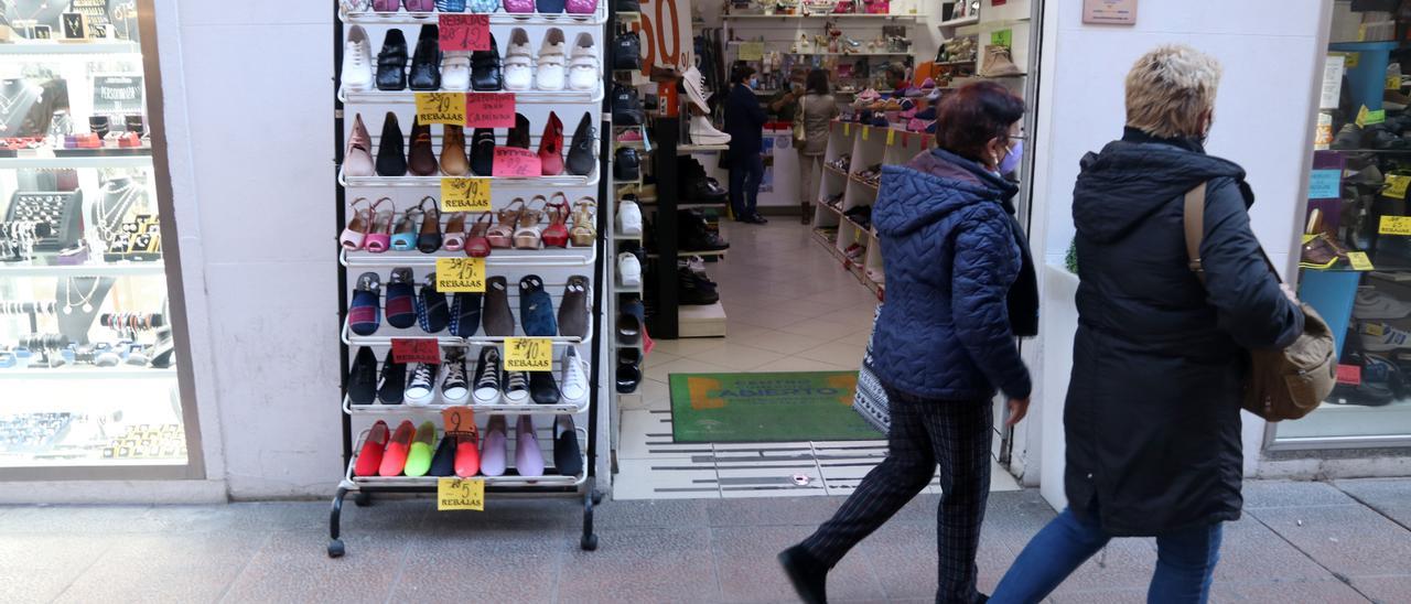 Un comercio de Málaga capital.