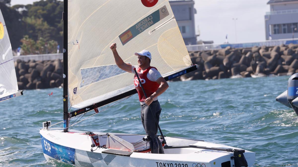 Joan Cardona, medalla de bronce en la clase Finn