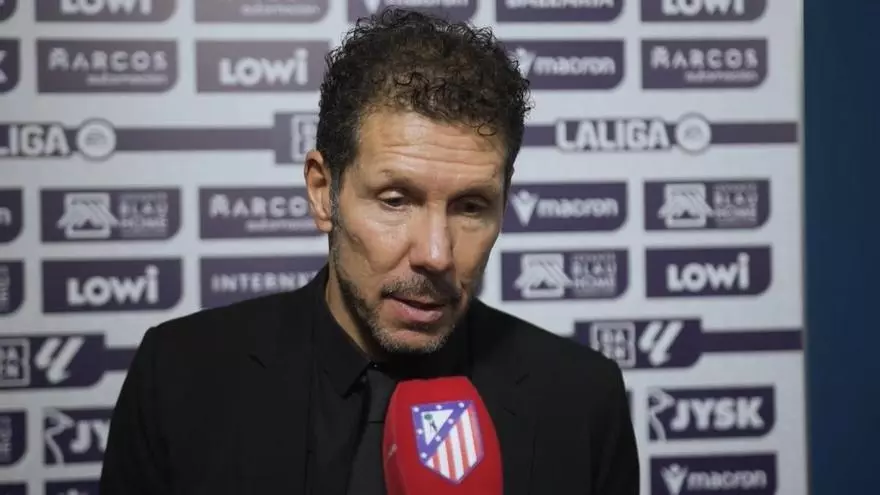 Simeone sobre el Levante-Atlético: "No hubo nada determinante"