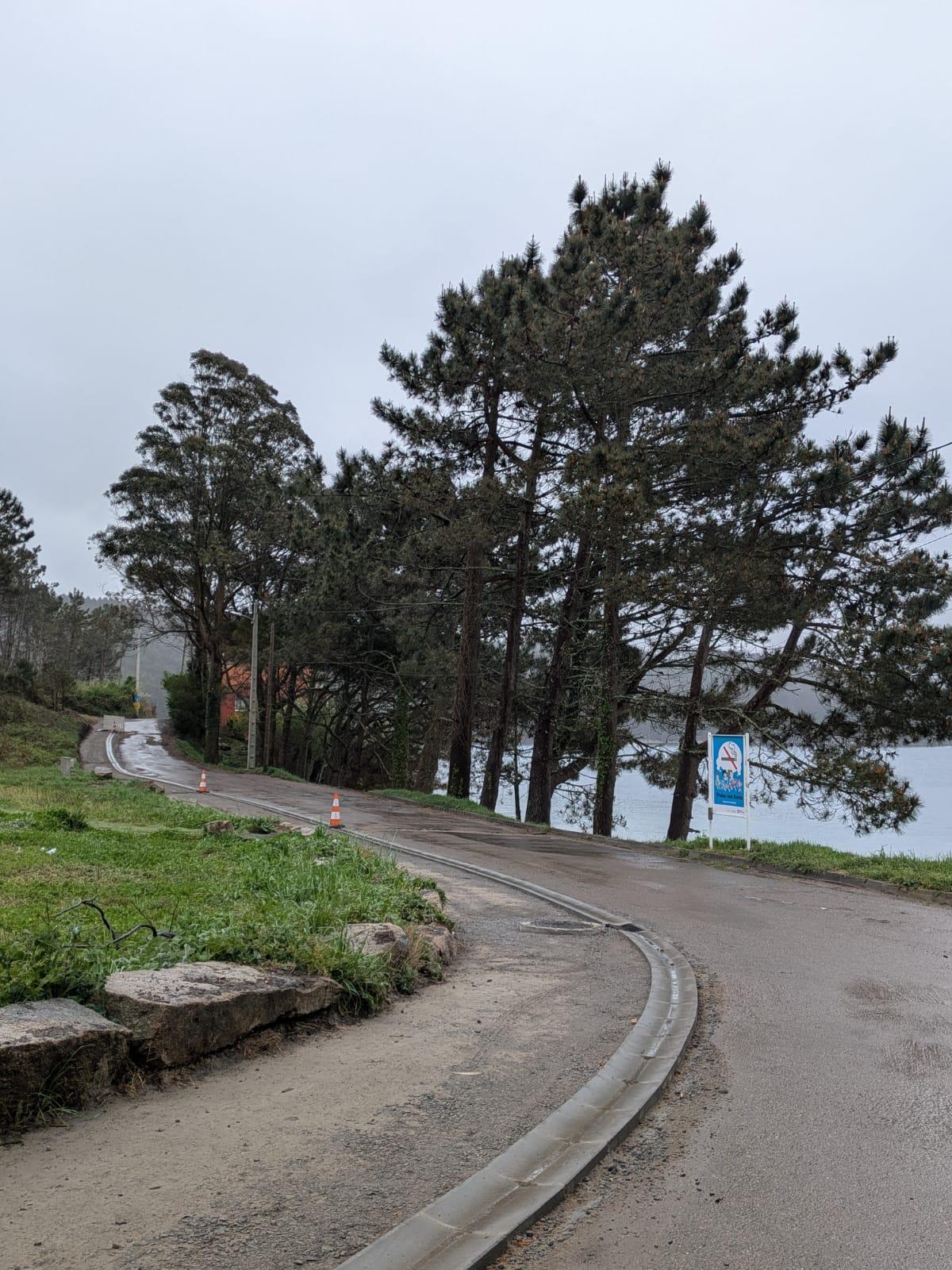 Inicio de las obras de la segunda fase de la senda peatonal de Lingunde.