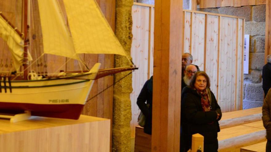 Moaña muestra con orgullo su astillero de Casqueiro.  | GONZALO NÚÑEZ