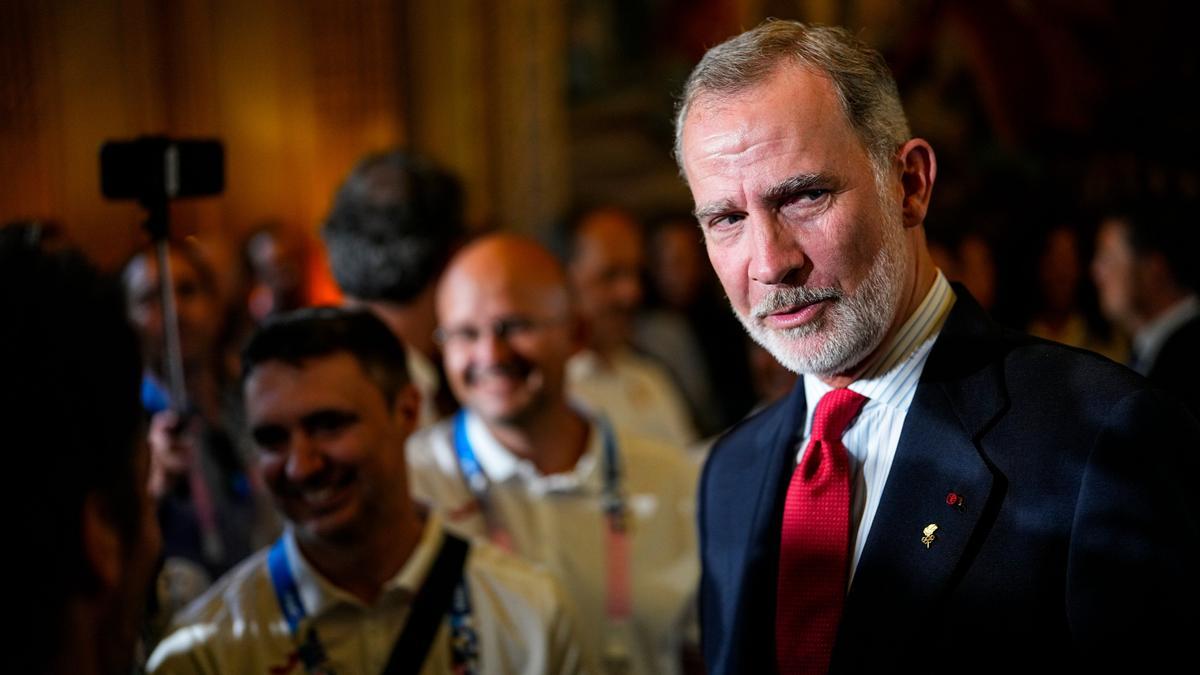 El rey Felipe VI en París