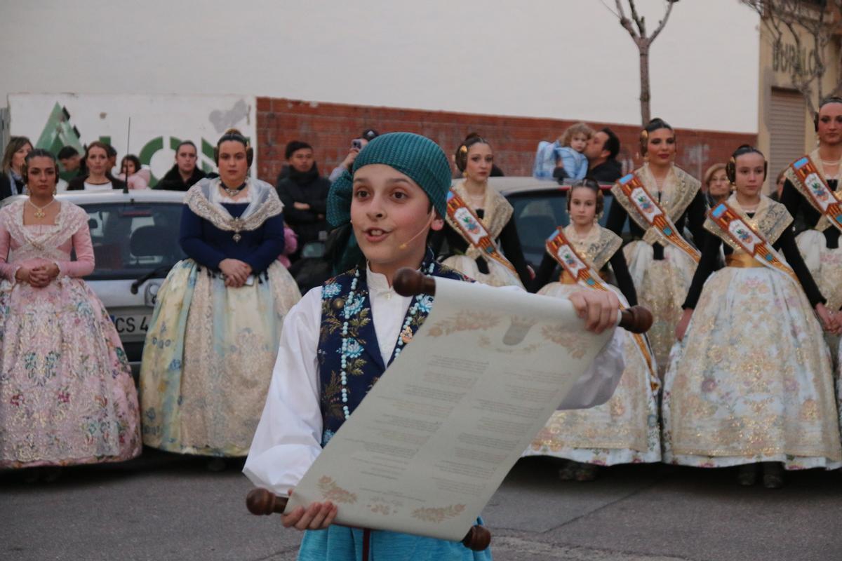 El tradicional Pregó y la Crida dan la bienvenida a las Fallas del 2026