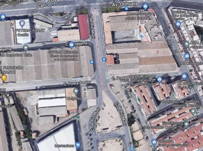 Urbanismo comienza las últimas expropiaciones para acabar el primer tramo de la Vía Parque en Alicante