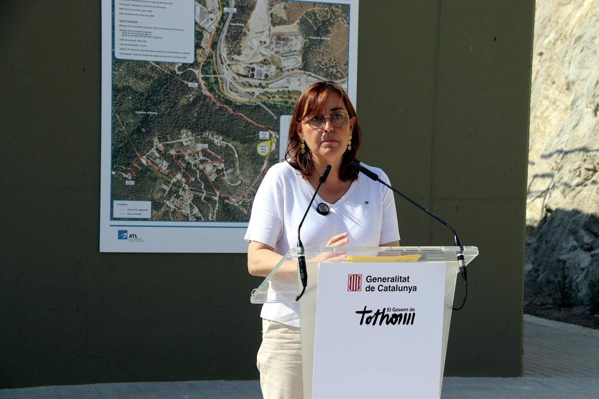 La consellera de Territori, Sílvia Paneque