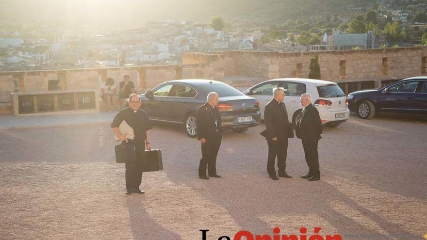 El arzobispo de Santiago visita Caravaca