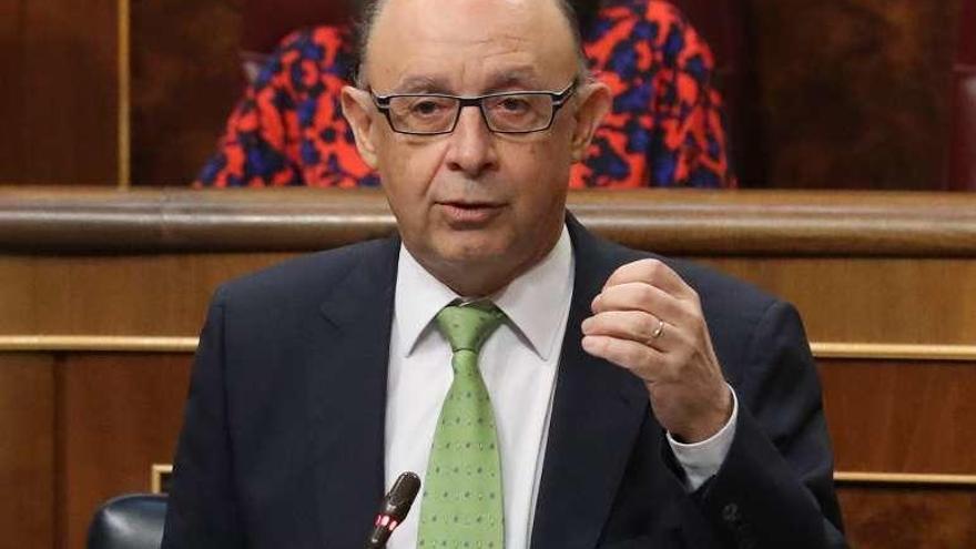 El ministro de Hacienda, Cristóbal Montoro.