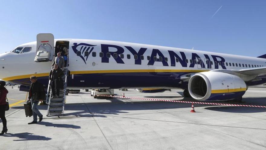 Vuelos suspendidos de Ryanair.