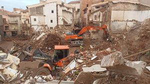 Así ha quedado la zona cero de Letur